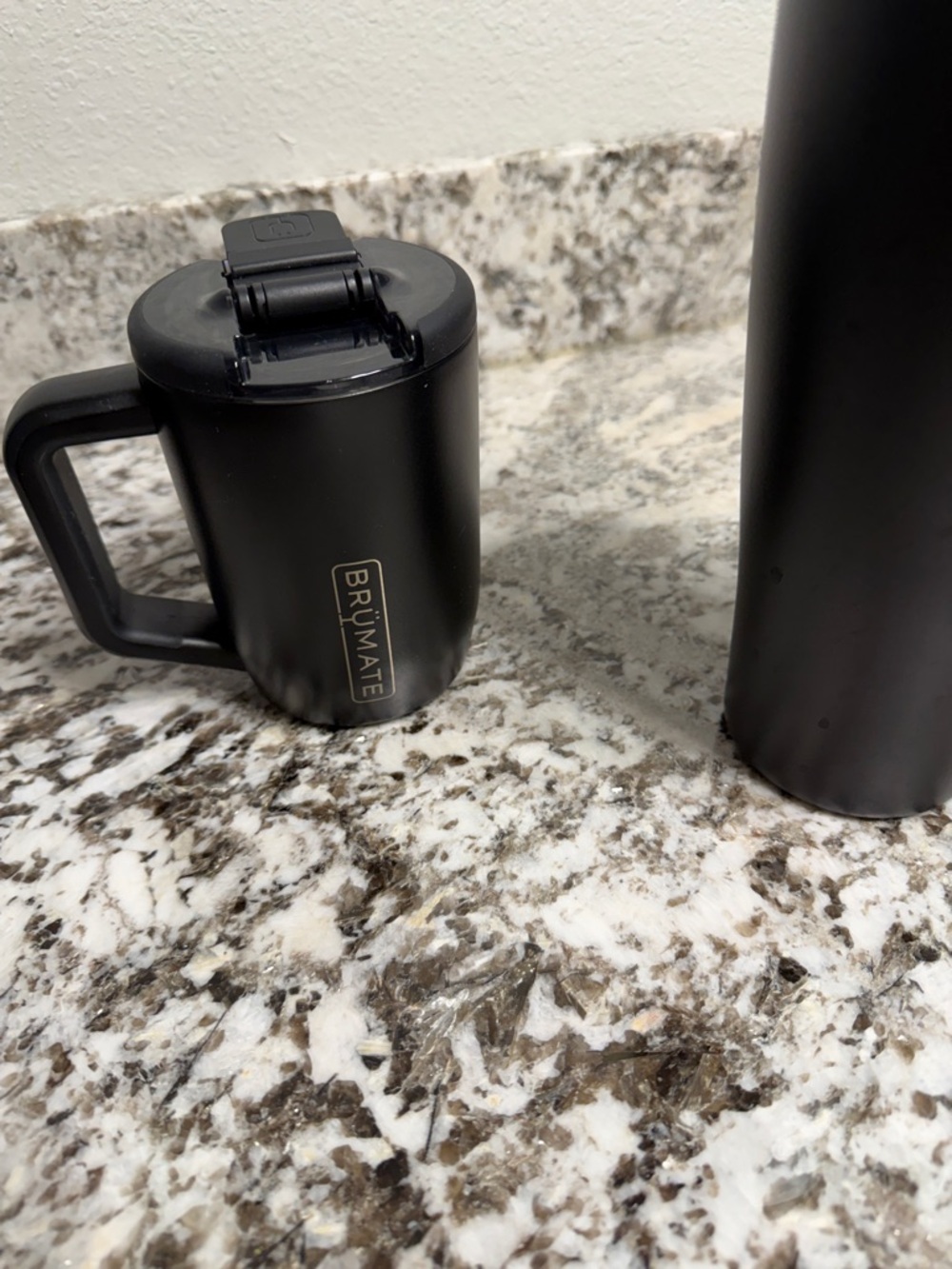 Brumate Matte Black Insulated Travel Tumbler 45oz & Mug Set 15oz - Picture 4 of 11